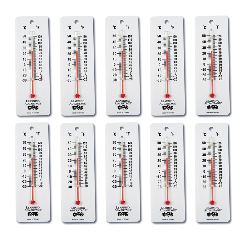 Student Thermometers Set Of 10