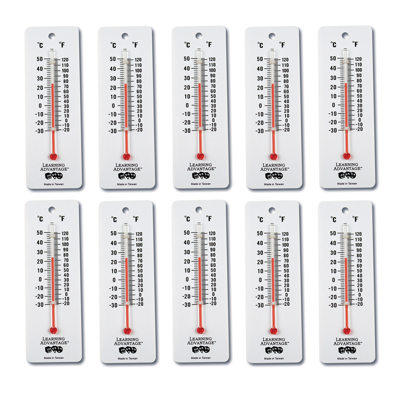 Student Thermometers Set Of 10