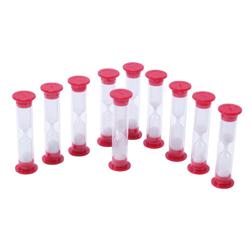 1 Minute Sand Timers Set Of 10