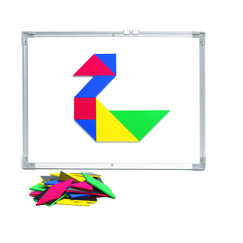 Giant Magnetic Foam Tangrams