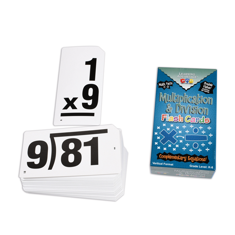 Double Value Vertical Flash Cards