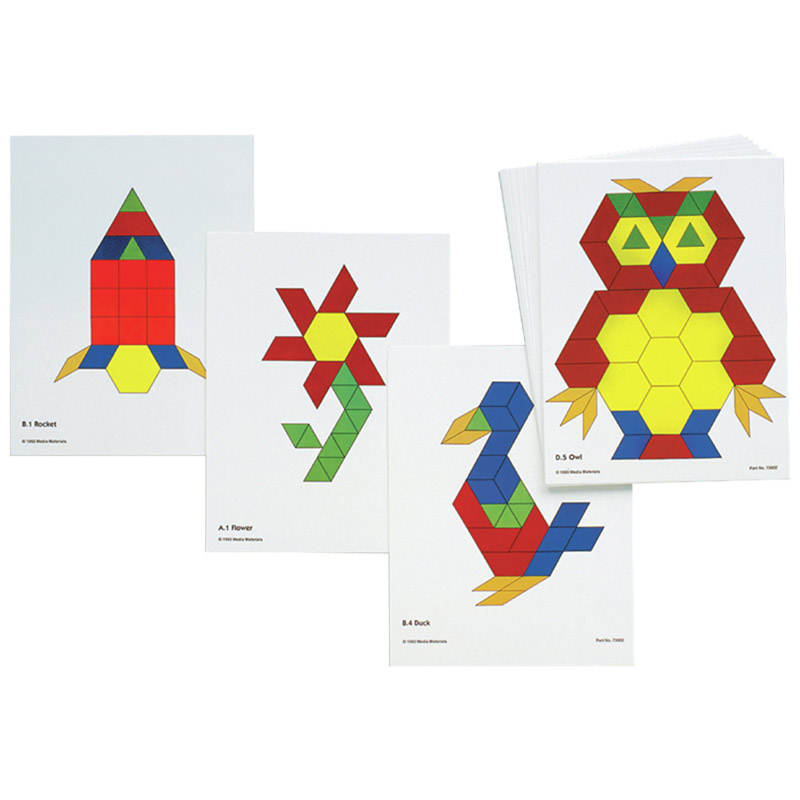 Pattern Block Activity Cards