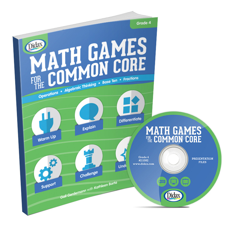 Math Games For The Common Core Gr 4