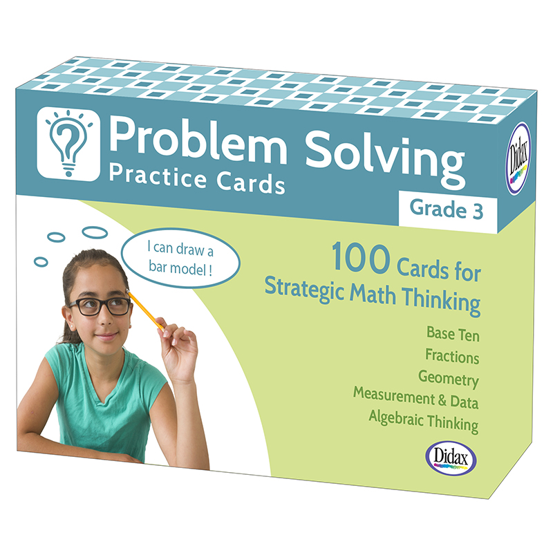 Problem Solving Practice Cards Gr 3