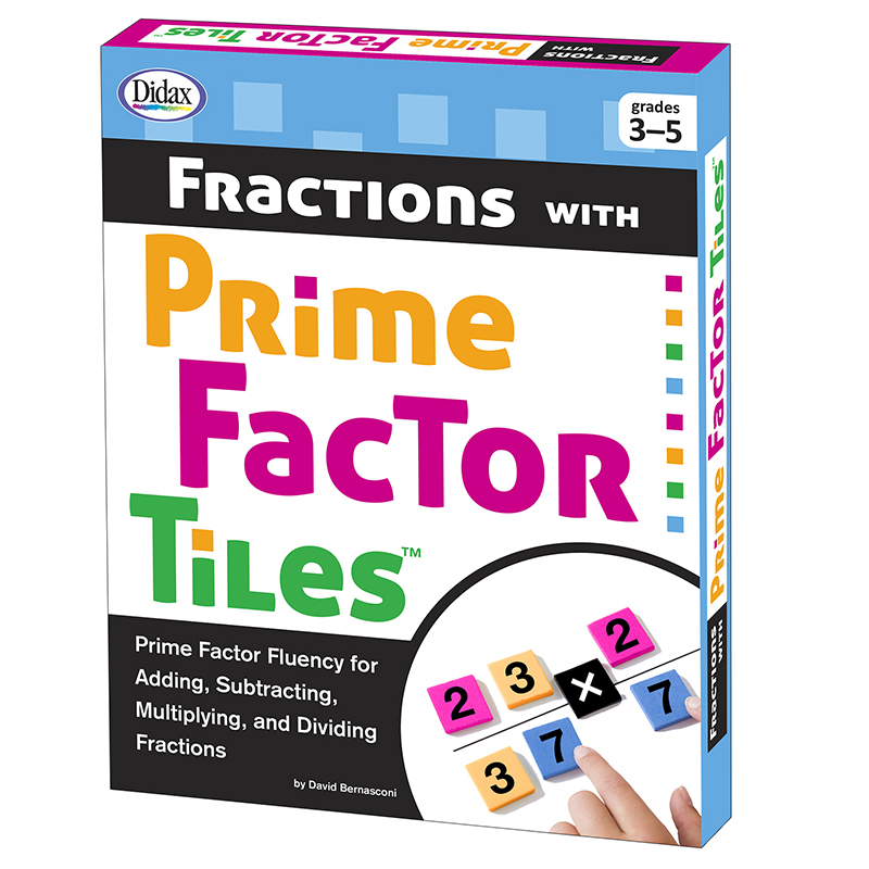 Fractions With Prime Factor Tiles