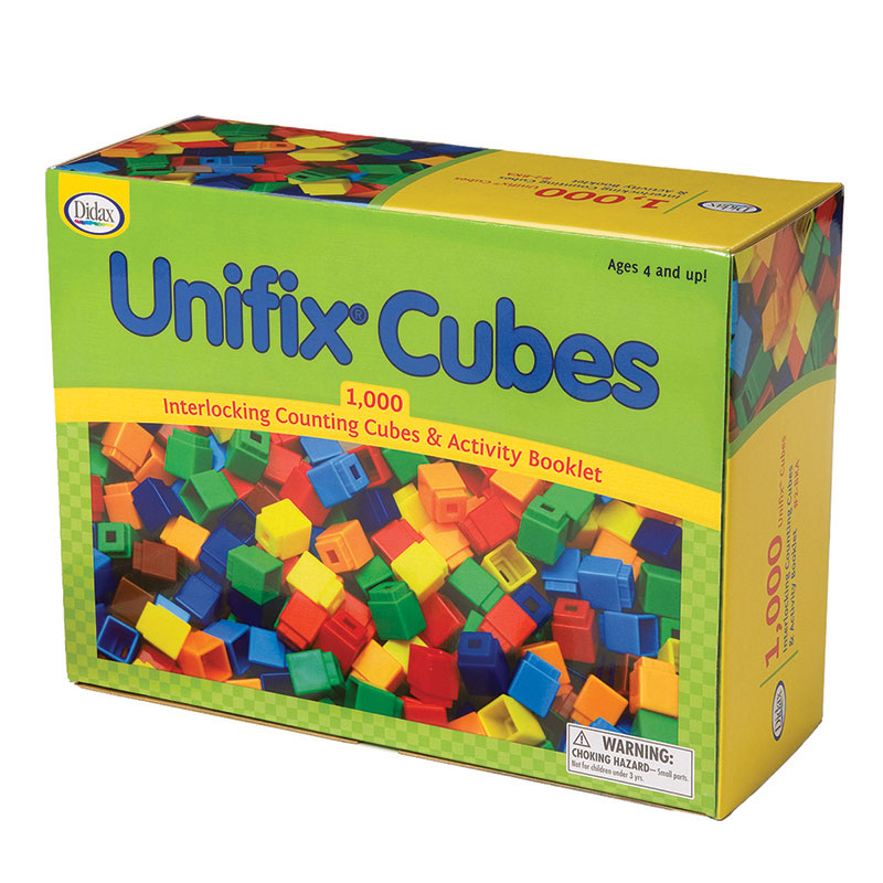 Unifix Cubes 1000 Asstd Colors
