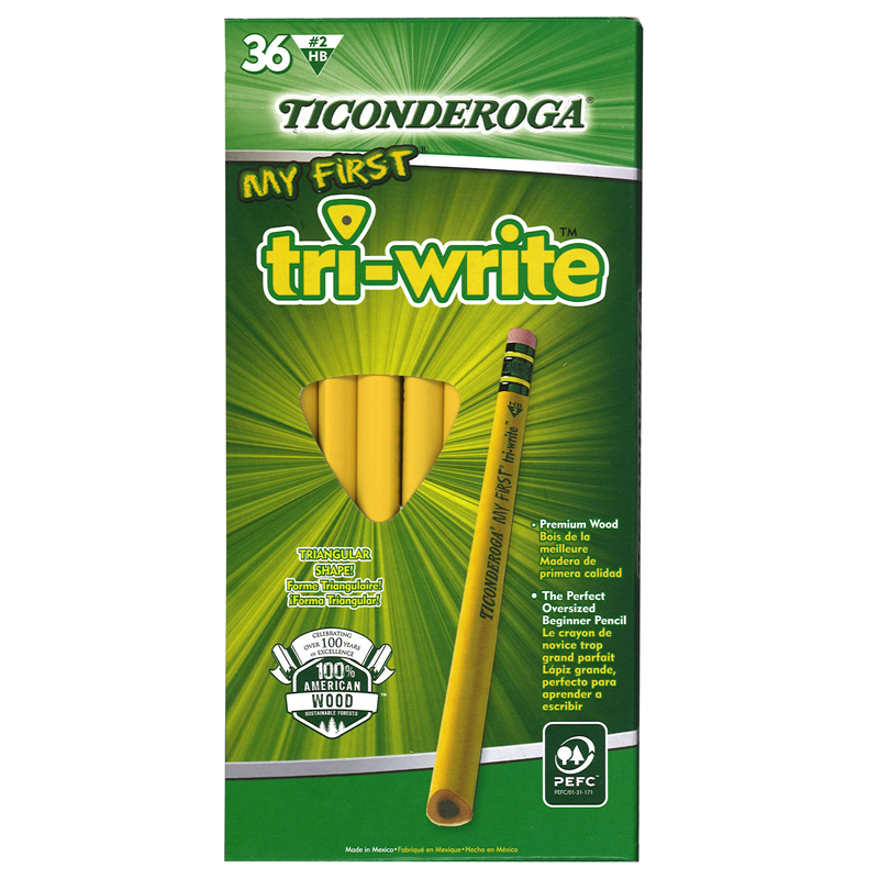 My First Tri Write 36ct Pencils