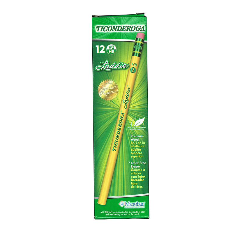 (3 Dz) Laddie Pencil With Eraser