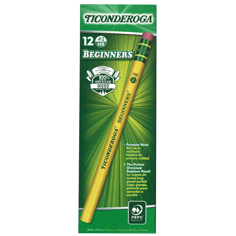 (3 Dz) Beginner Pencil With Eraser