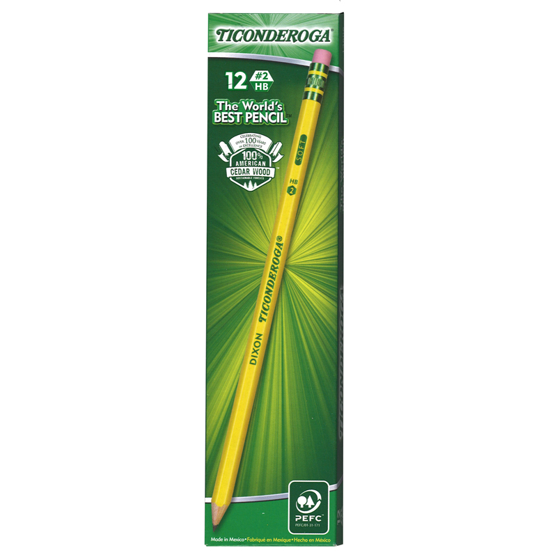(6 Dz) Dixon Ticonderoga No 2