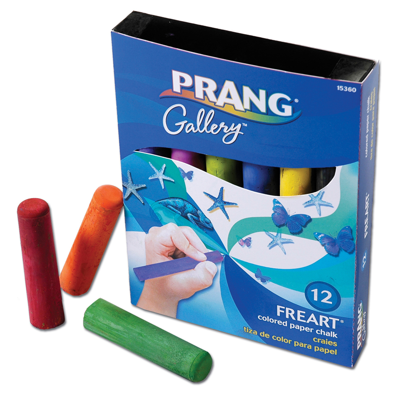 Prang Freart Artist Chalk 12 Color