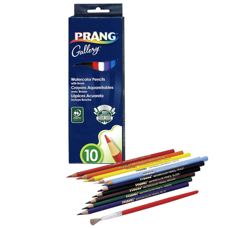 (6 Bx) Prang Watercolor Pencils 10