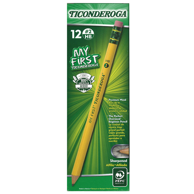 (3 Dz) My First Ticonderoga Pencil