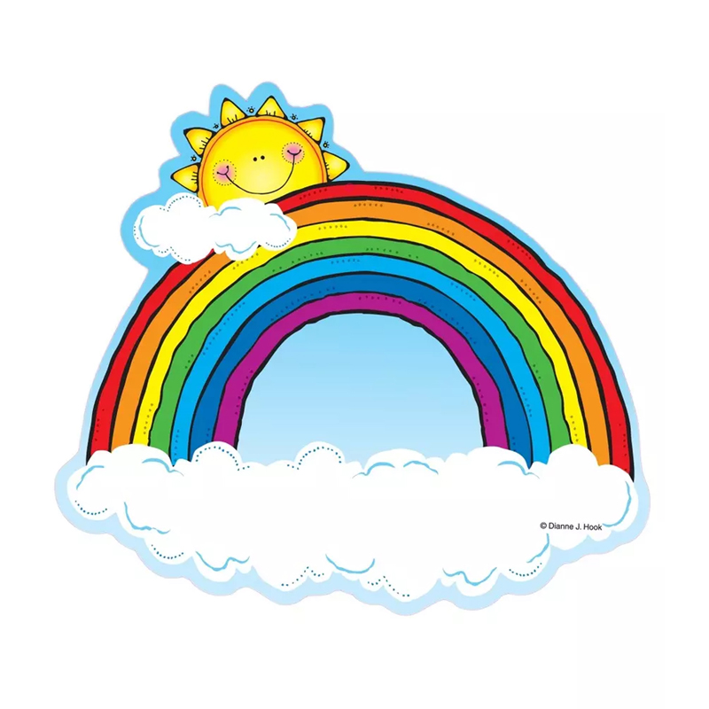 Cut Outs Rainbows