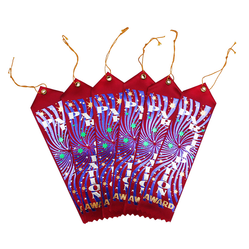 Award Ribbon Participation 6-Pk