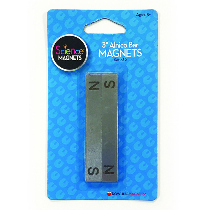 (2 Pk) 3in Bar Magnets 2 Per Set