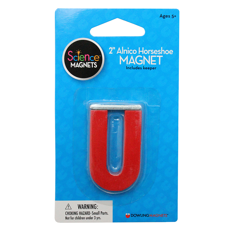 (6 Ea) Magnet Alnico Horseshoe 2in