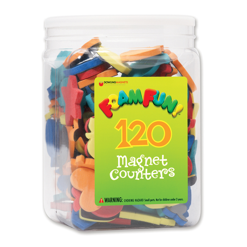 (3 Ea) Foam Fun Magnet Counters