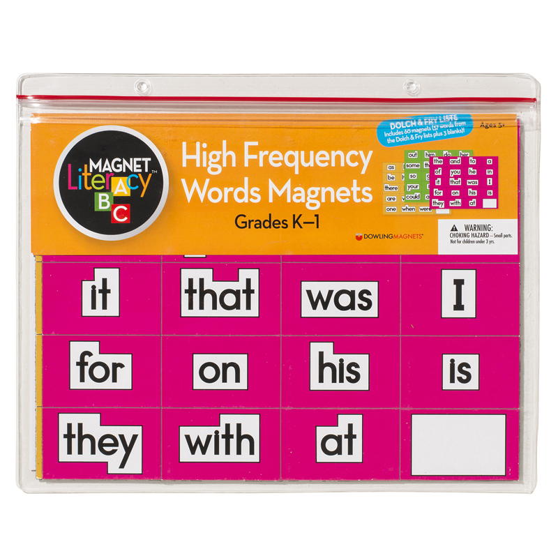 Magnet Literacy High Frequency Word