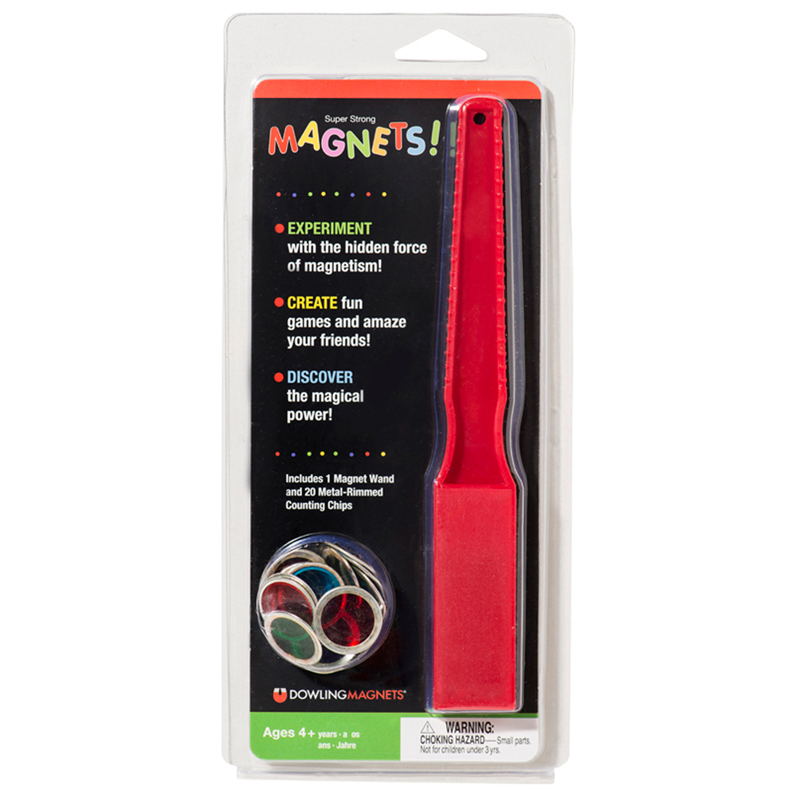 (6 Ea) Magnetic Wand & 20 Counting