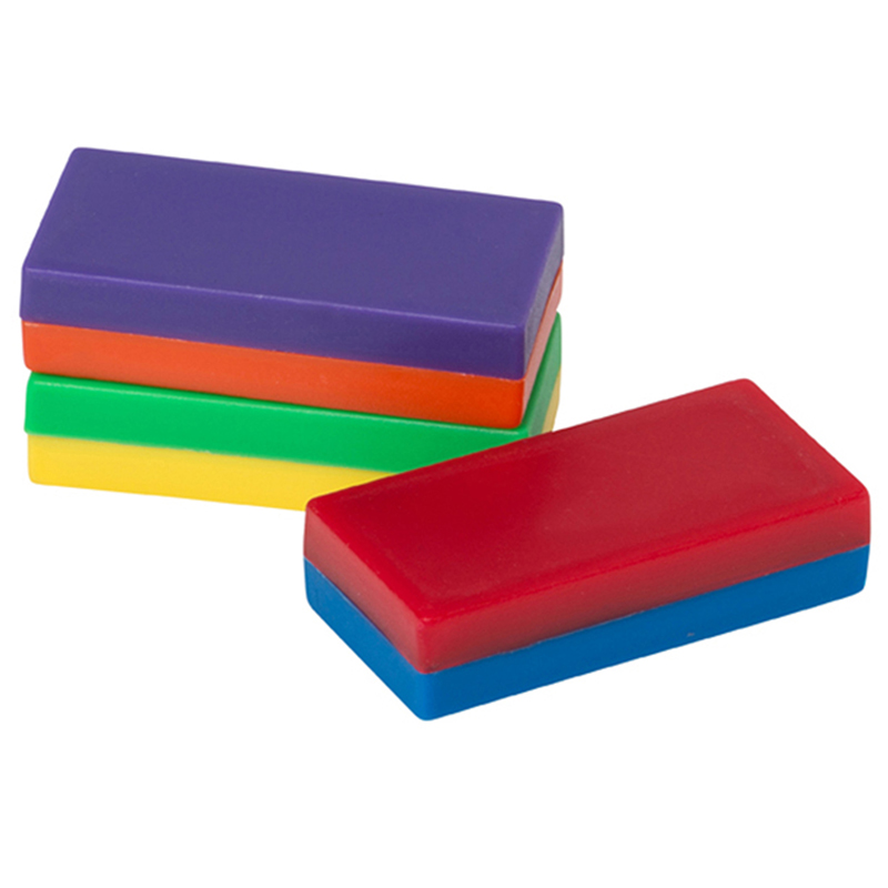 (2 Ea) Plastic Encased Block Magnet