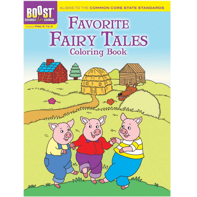 Boost Favorite Fairy Tales Coloring