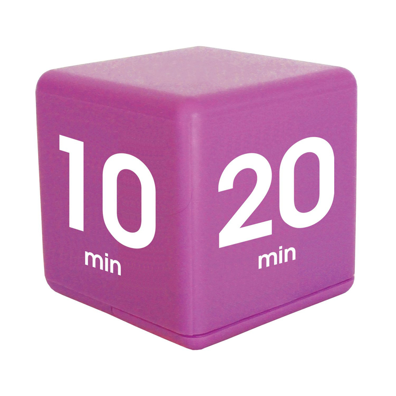 Purple 30 Minute Preset Timer Cube