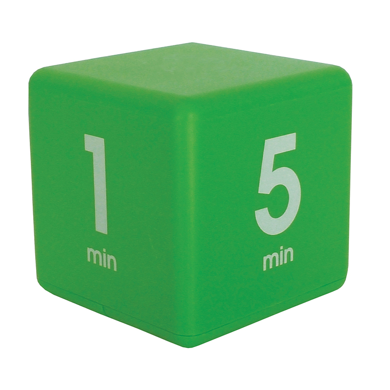 Green 15 Minute Preset Timer Cube