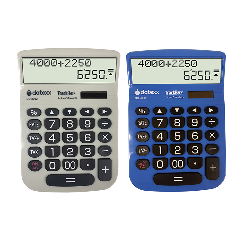 2 Line Large Desktop Calculator