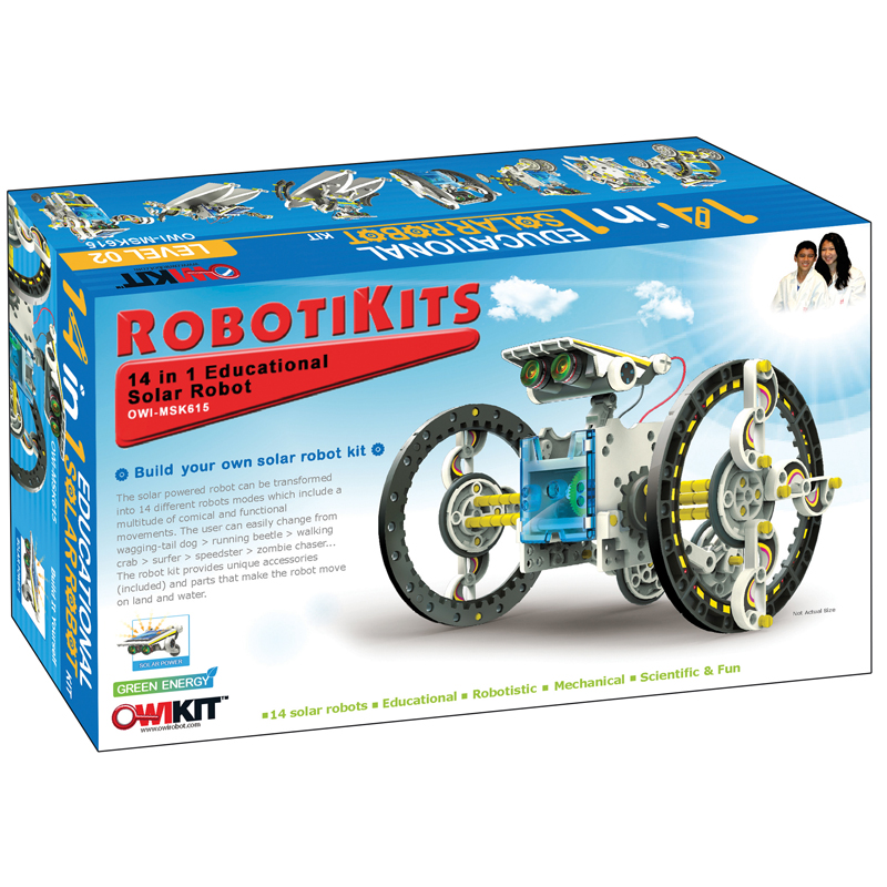 14-In-1 Solar Robot