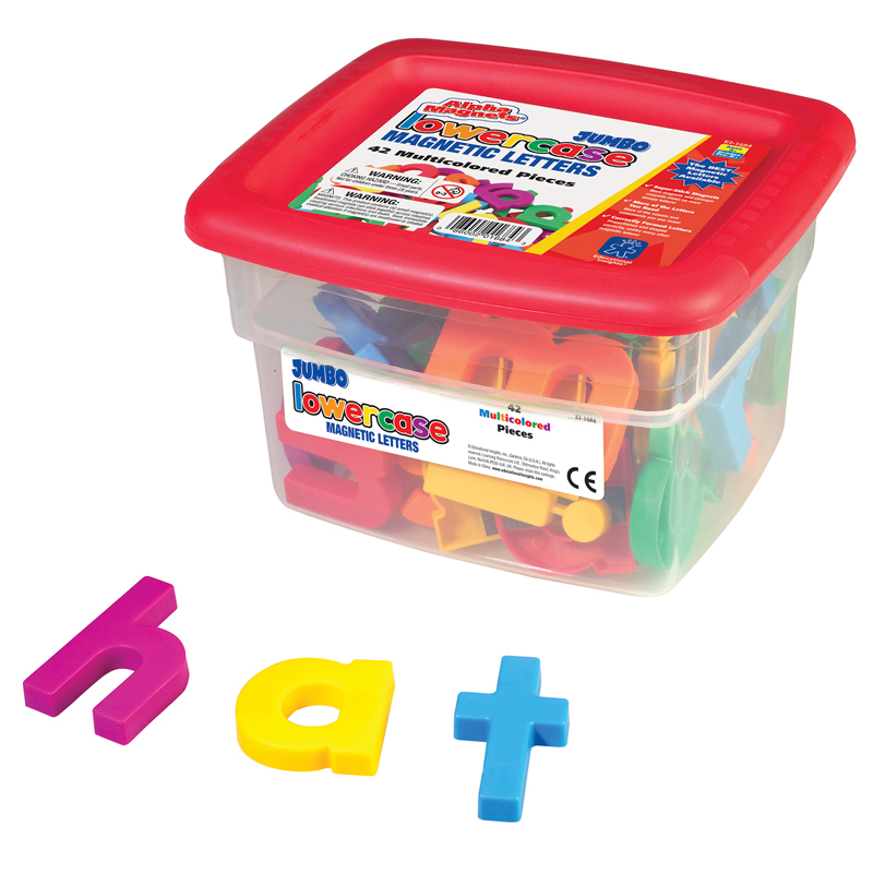 Alphamagnets Jumbo Lowercase 42 Pcs