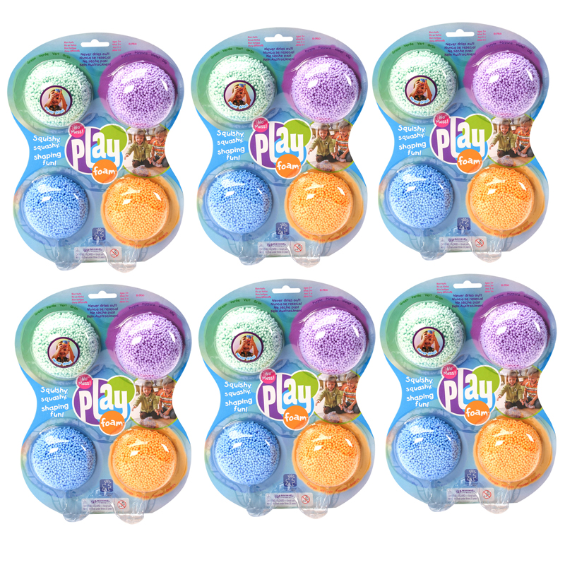 (6 Pk) Playfoam Classic 4 Per Pk