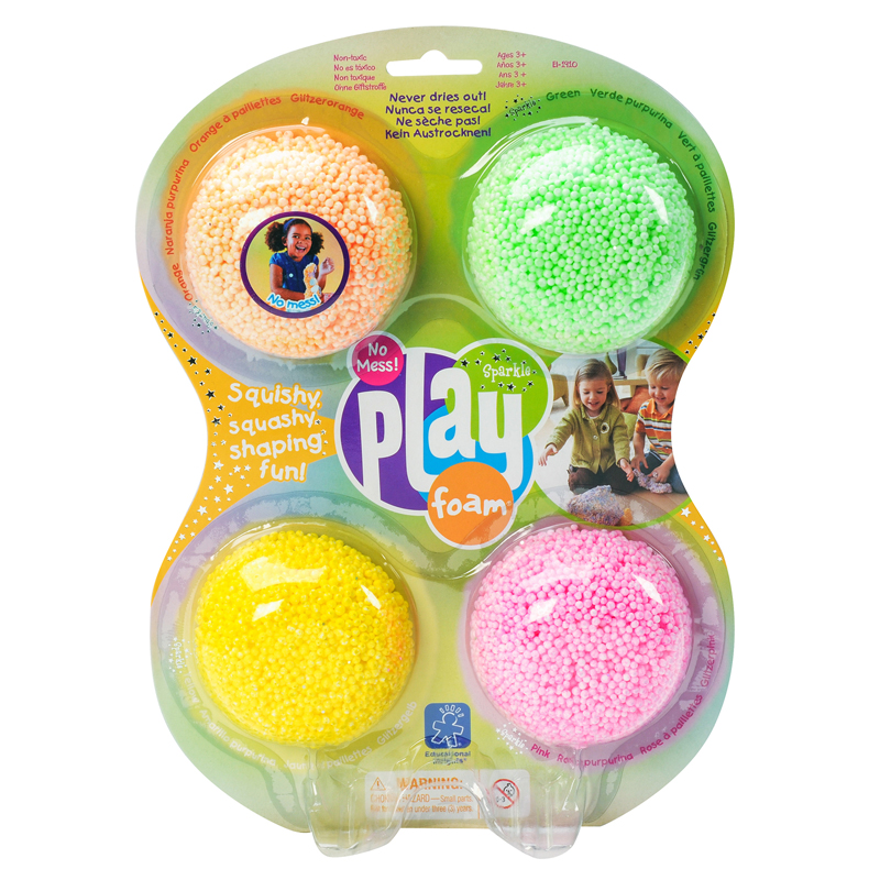 (6 Pk) Playfoam Sparkle 4 Per Pk