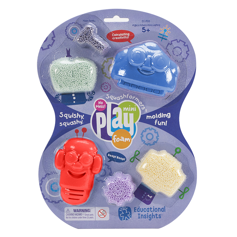 Playfoam Squashformers Robots