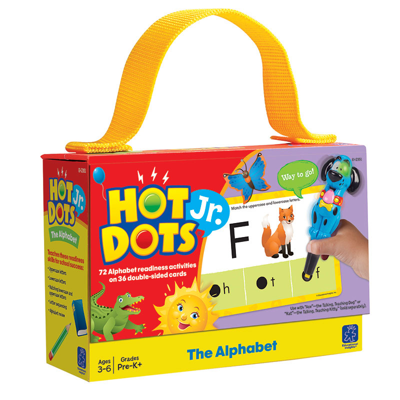 Hot Dots Jr Cards The Alphabet