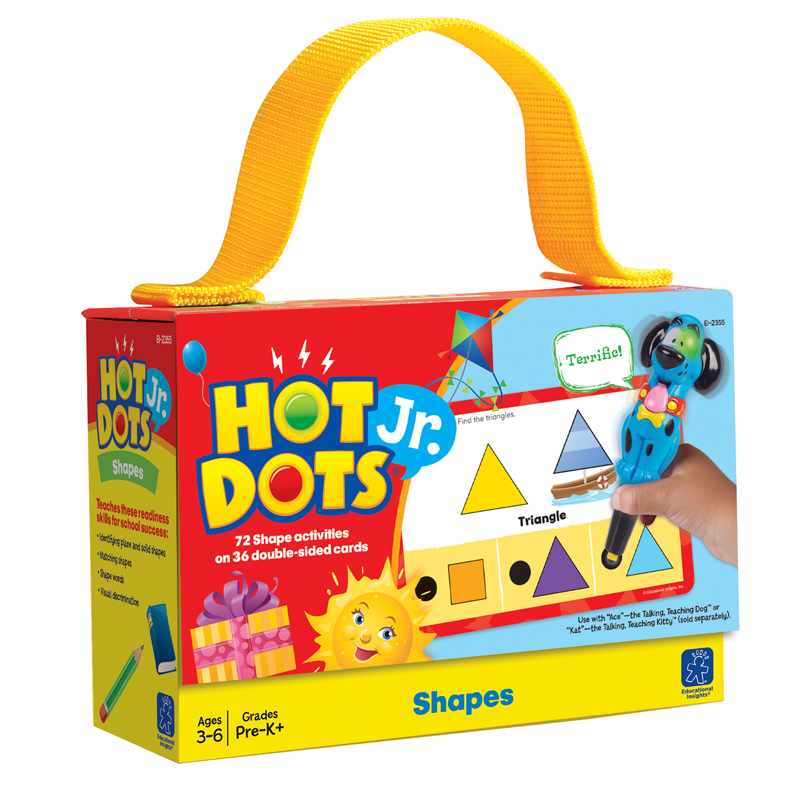 Hot Dots Jr Cards Shapes