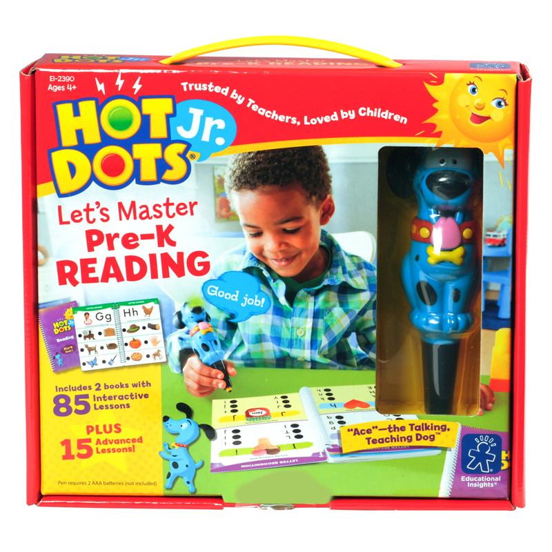 Hot Dots Jr Lets Master Reading