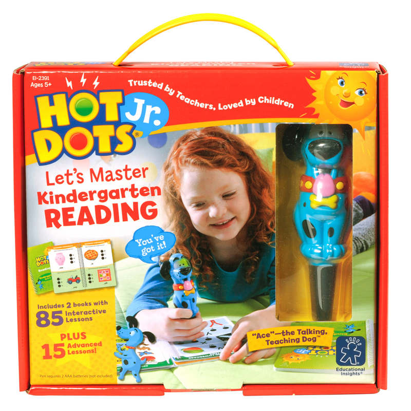 Hot Dots Jr Lets Master Reading