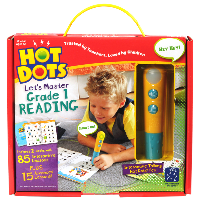 Hot Dots Jr Lets Master Reading
