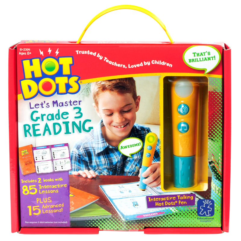 Hot Dots Jr Lets Master Reading