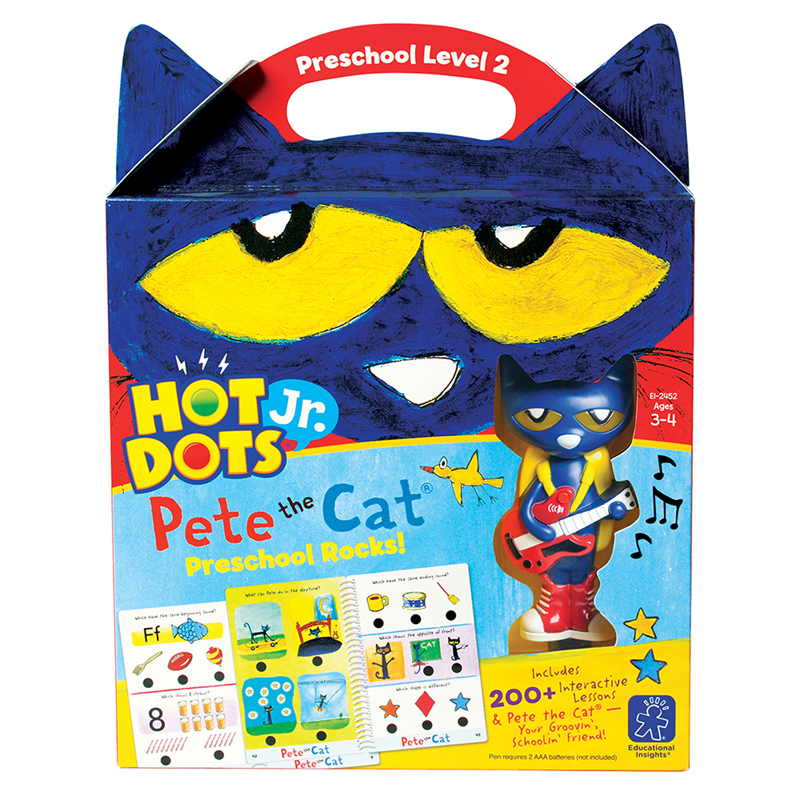 Hot Dots Jr Pete The Cat Preschool