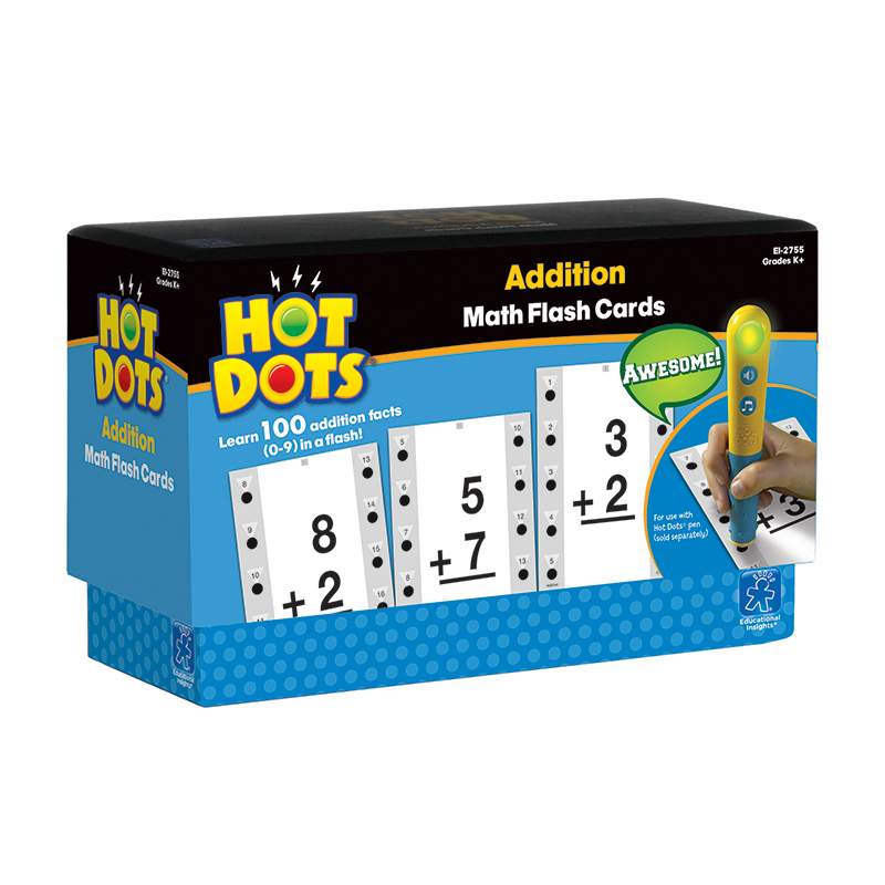 Hot Dots Addition Facts 0-9