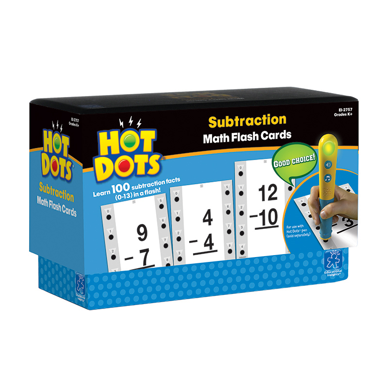 Hot Dots Subtraction Facts 10-13