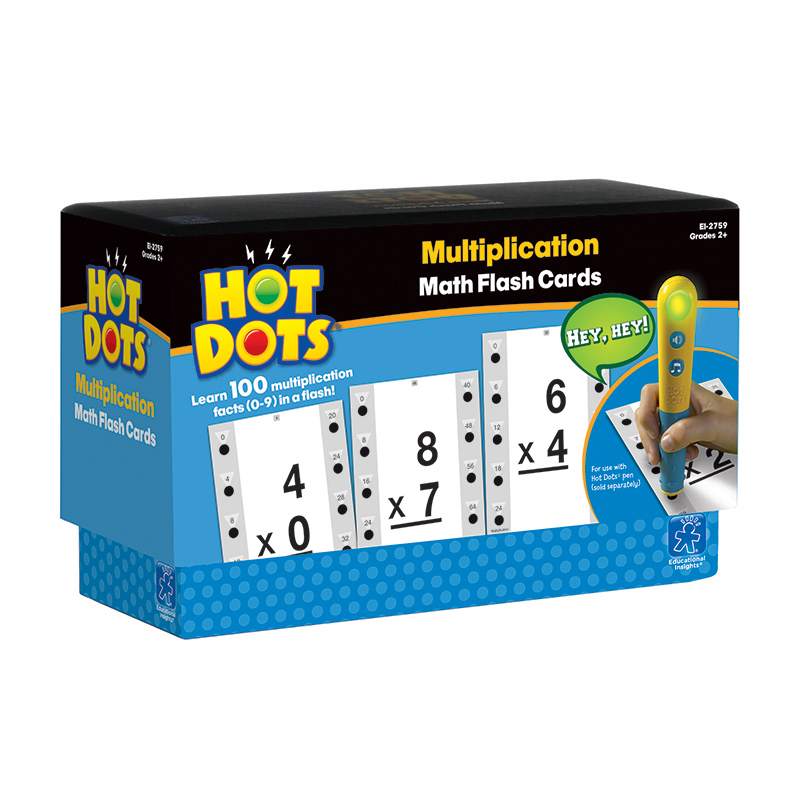 Hot Dots Multiplication Facts 0-9