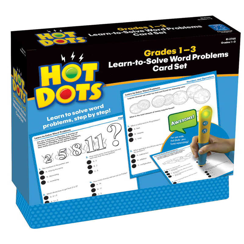 Hot Dots Learn To Solve Word