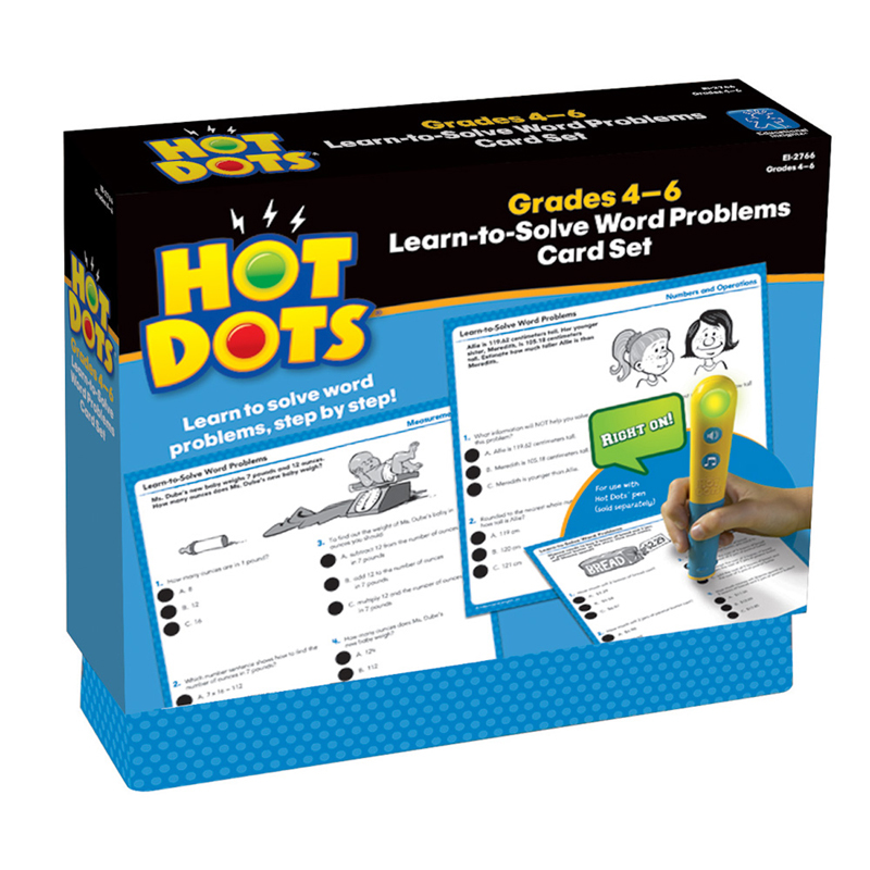 Hot Dots Learn To Solve Word