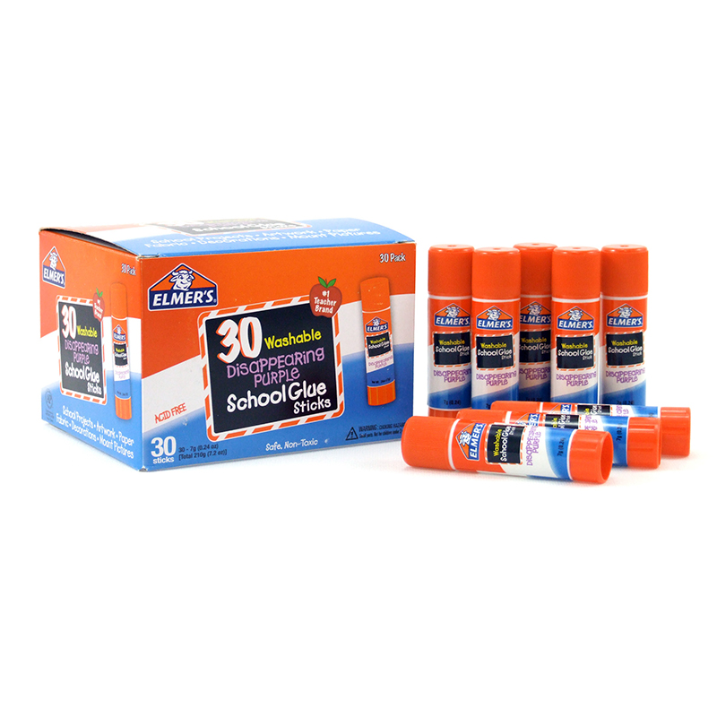 Elmers 30pk School Purple Glue