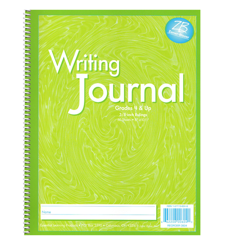 (6 Ea) My Writing Journal Green