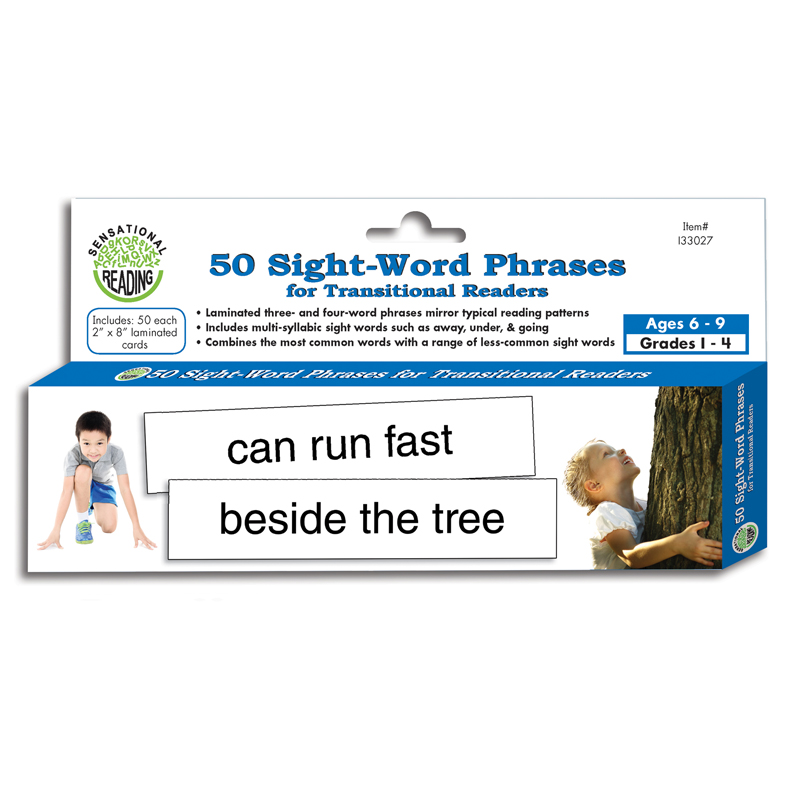 50 Sight Word Phrases For