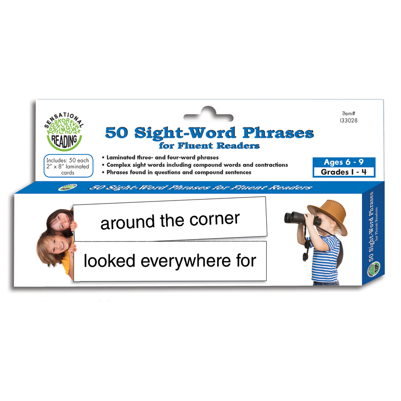 50 Sight Word Phrases For Fluent